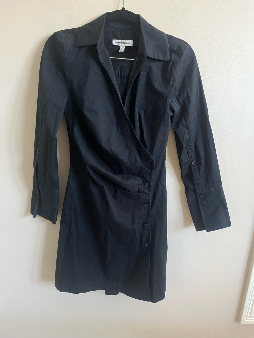 NWT-Banana Republic Black Short Dress, Extra Small Petite